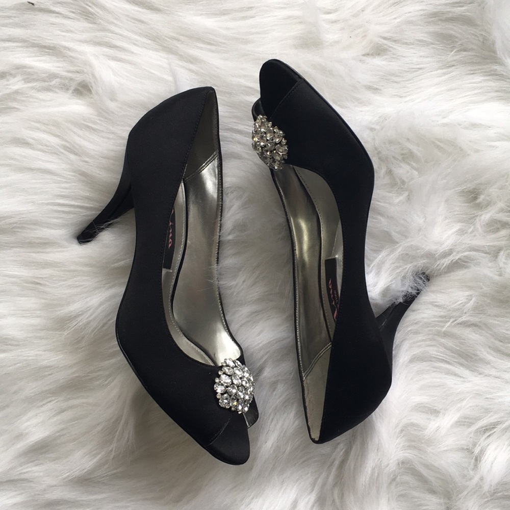 Nina New York Shoes with Rhinestones
